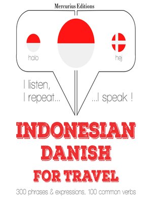 cover image of kata perjalanan dan frase dalam Danish